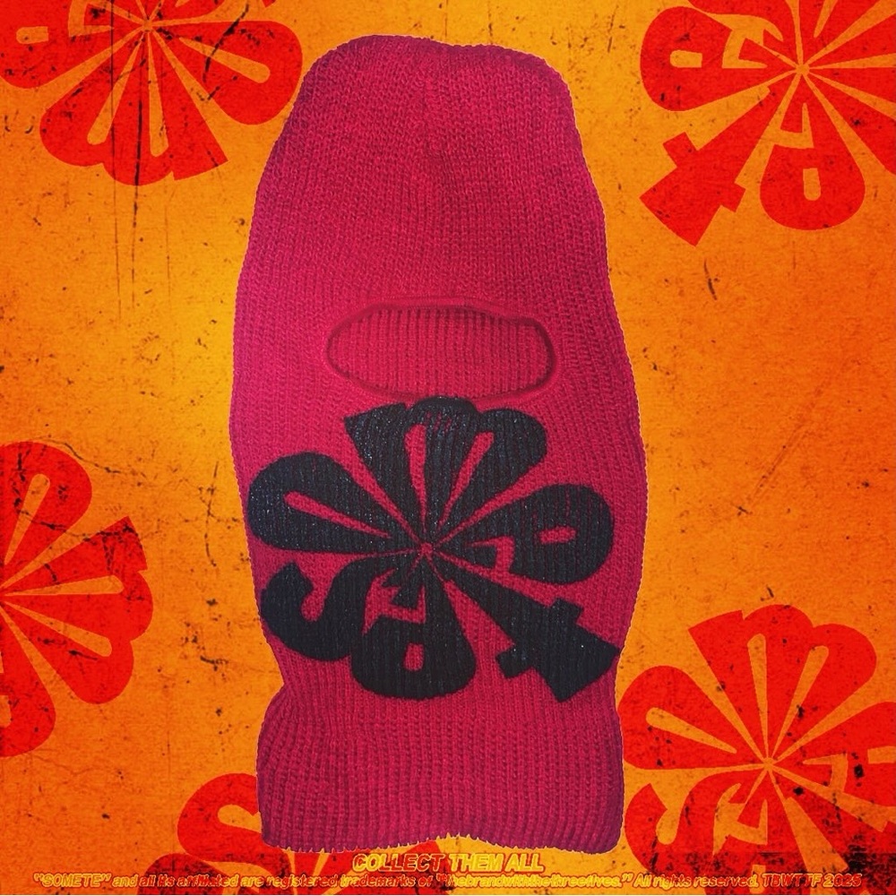 SOMETE V2 SKI MASK (red)